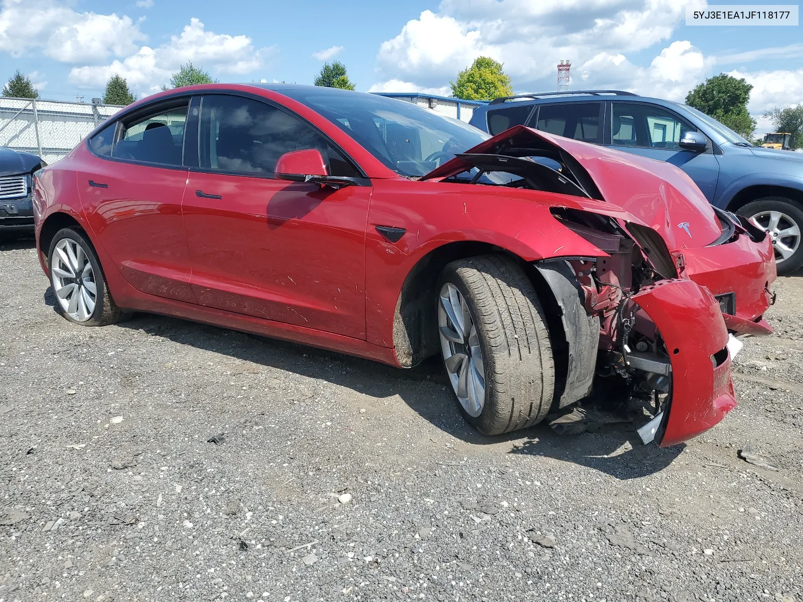 2018 Tesla Model 3 VIN: 5YJ3E1EA1JF118177 Lot: 67194214