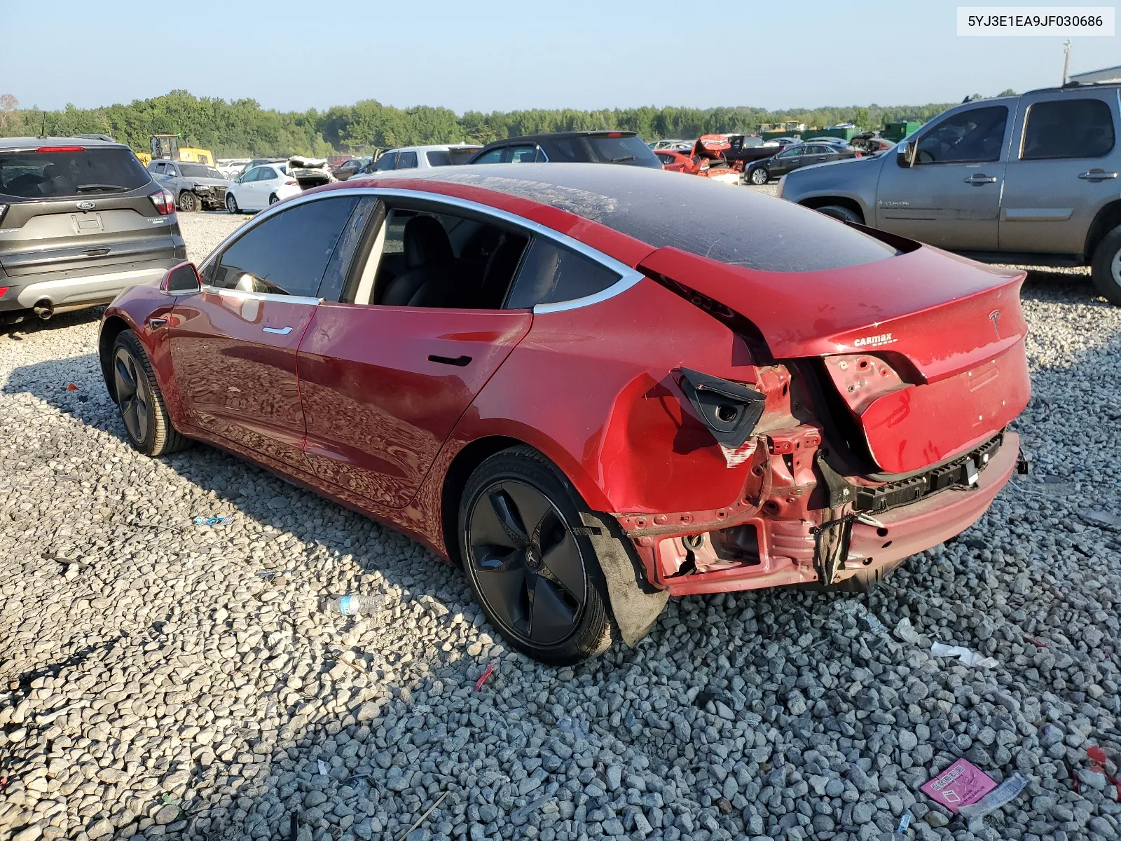 5YJ3E1EA9JF030686 2018 Tesla Model 3