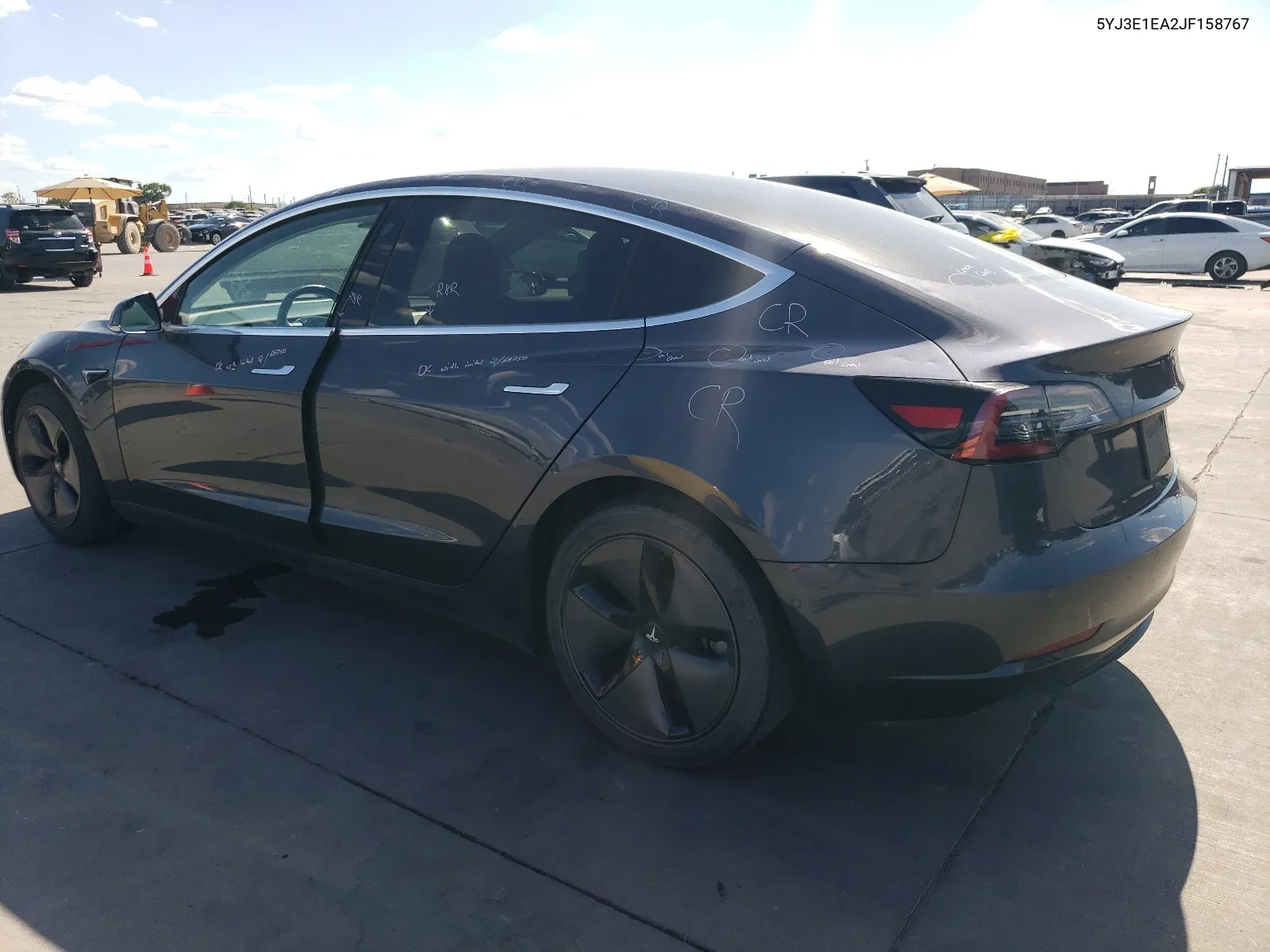 5YJ3E1EA2JF158767 2018 Tesla Model 3