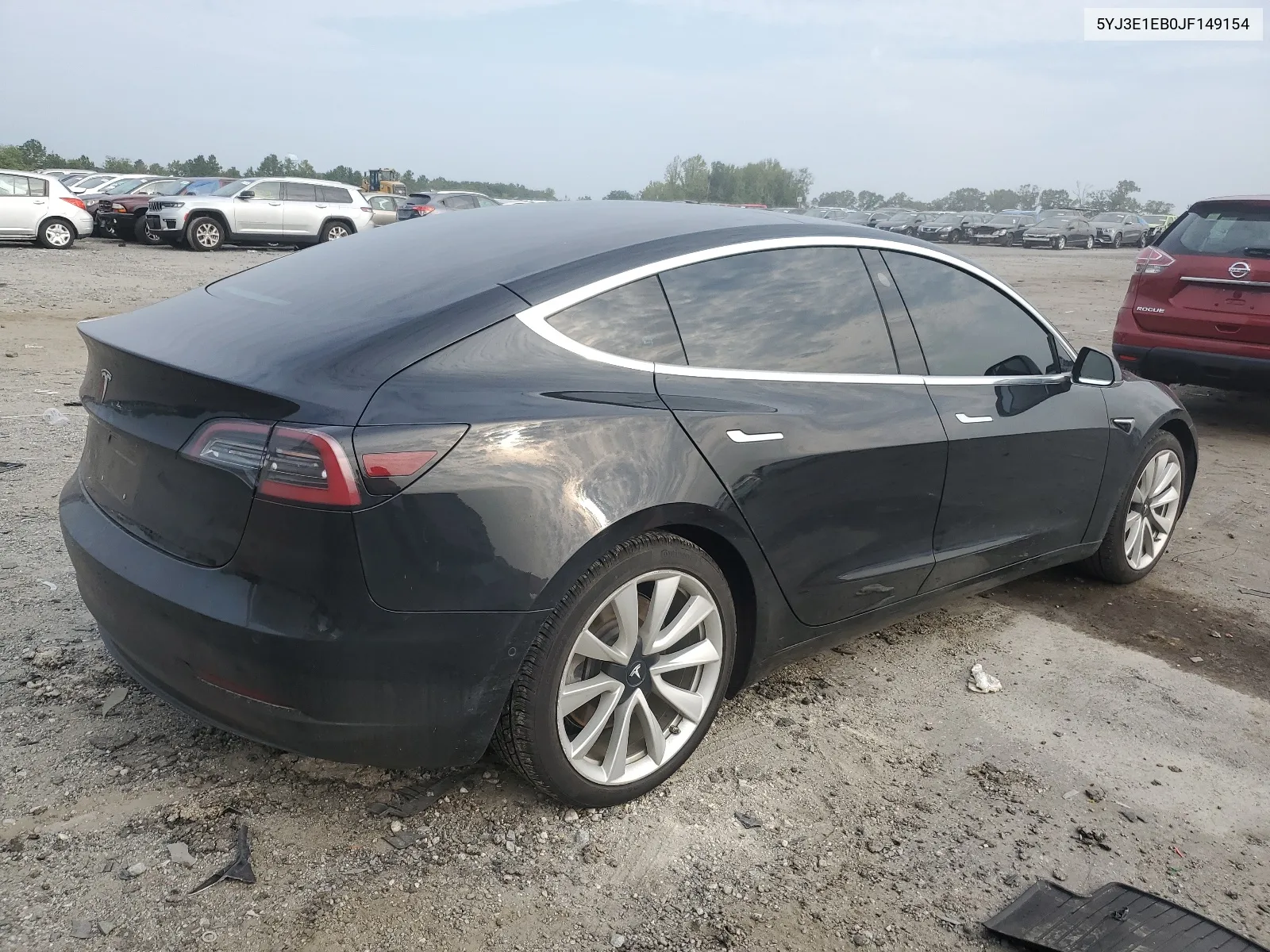 2018 Tesla Model 3 VIN: 5YJ3E1EB0JF149154 Lot: 67722294