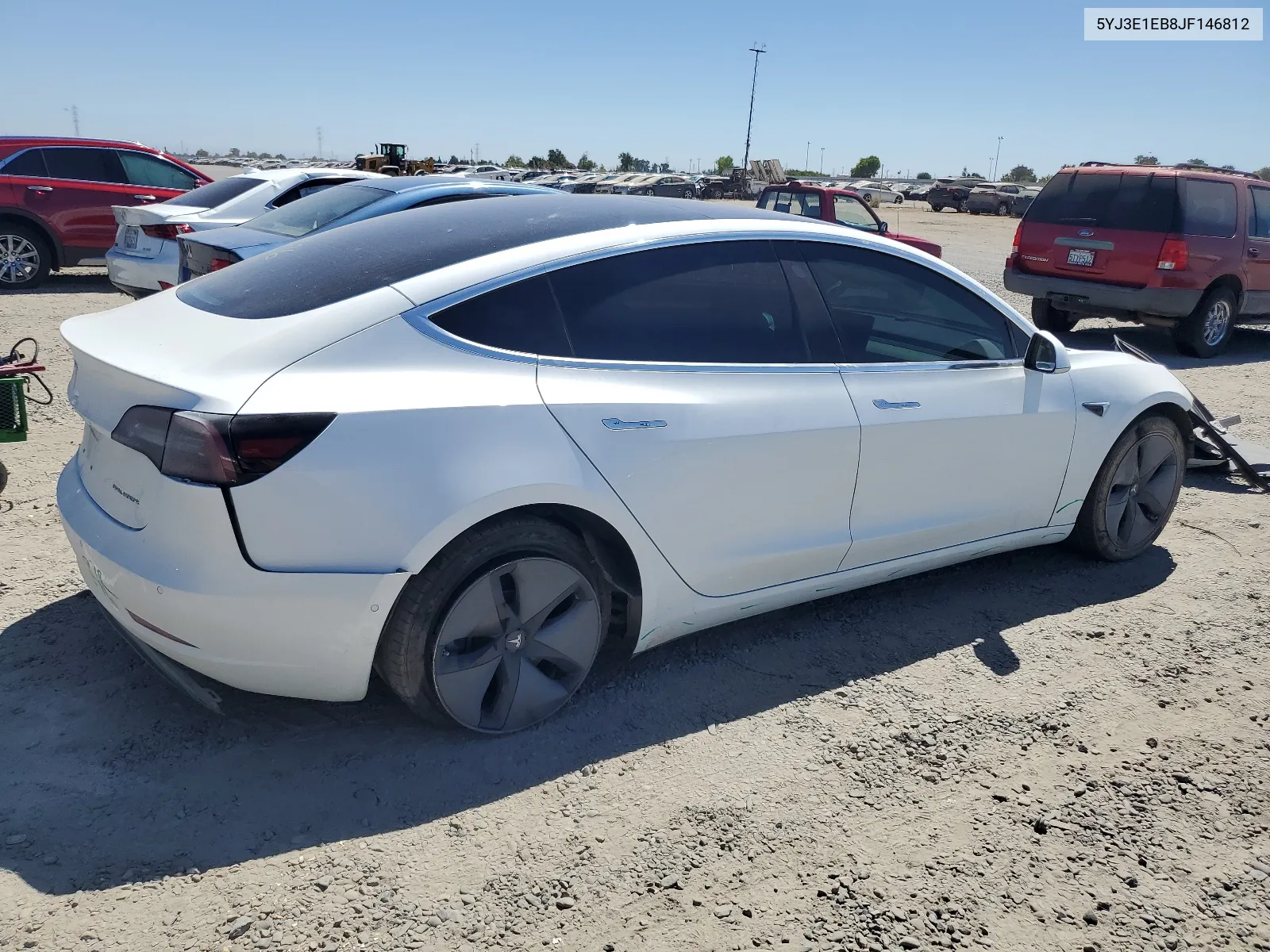 2018 Tesla Model 3 VIN: 5YJ3E1EB8JF146812 Lot: 67793084