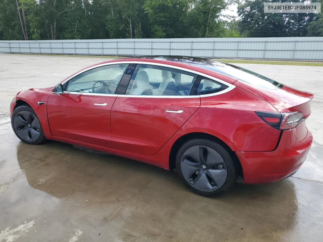 2018 Tesla Model 3 VIN: 5YJ3E1EB2JF085974 Lot: 67843484