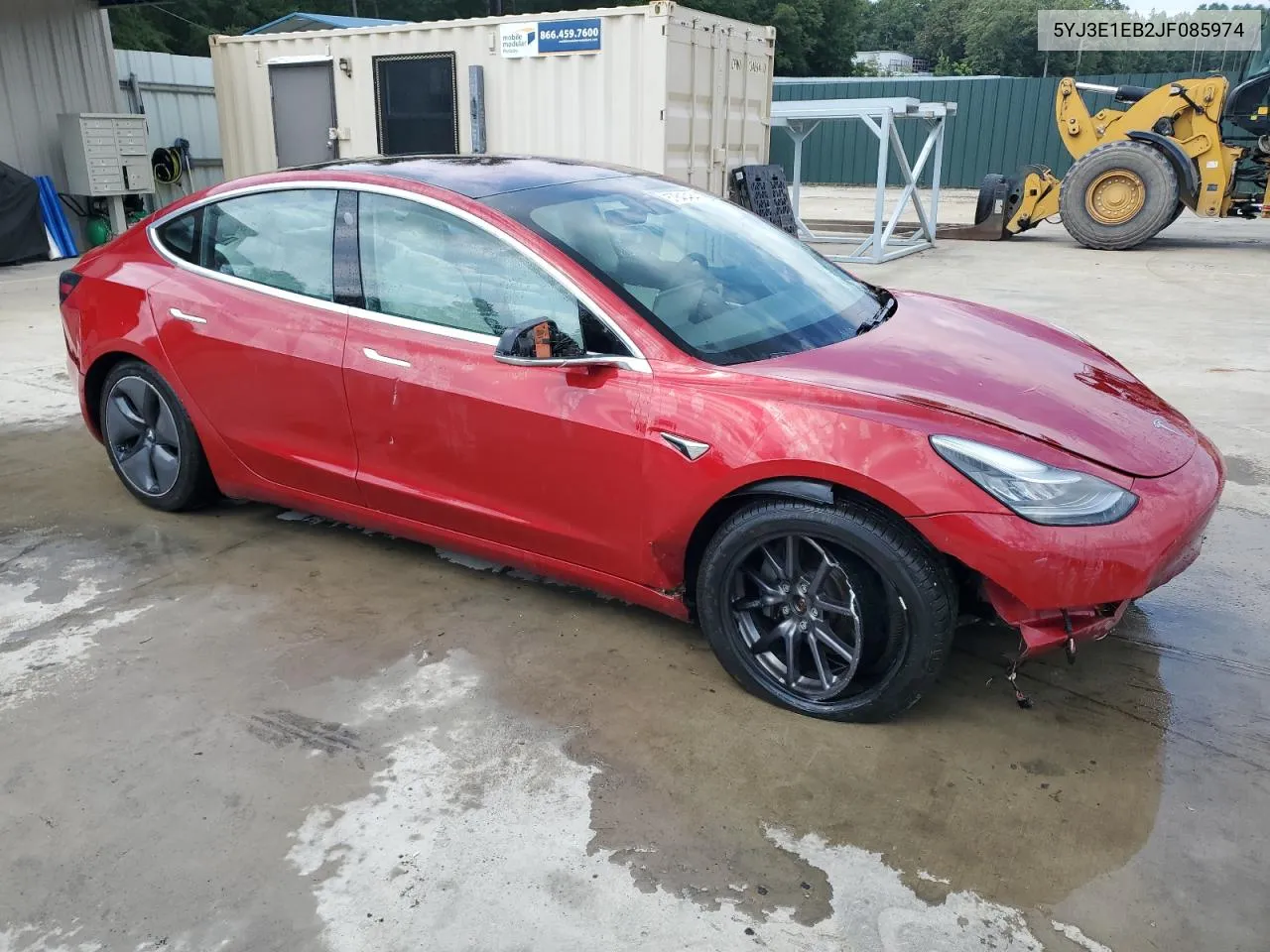 5YJ3E1EB2JF085974 2018 Tesla Model 3