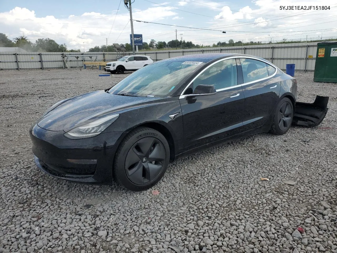 5YJ3E1EA2JF151804 2018 Tesla Model 3