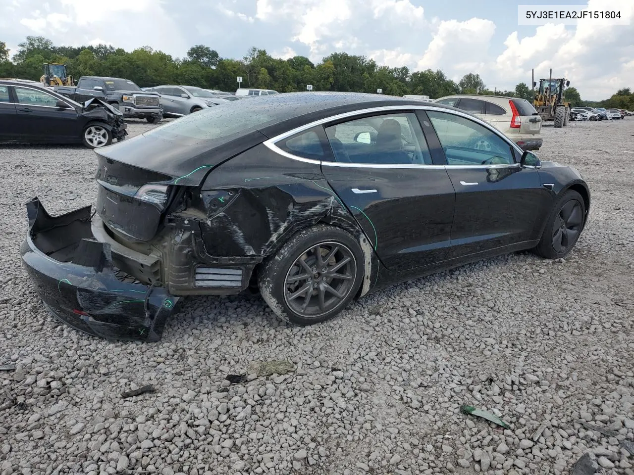 5YJ3E1EA2JF151804 2018 Tesla Model 3