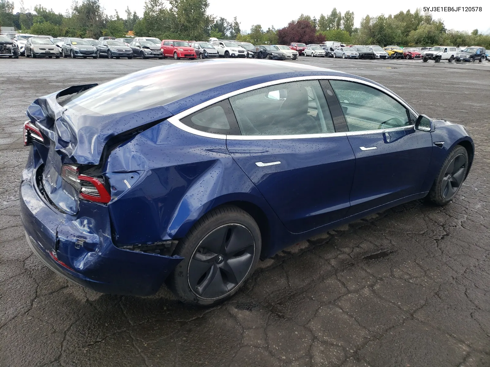 5YJ3E1EB6JF120578 2018 Tesla Model 3