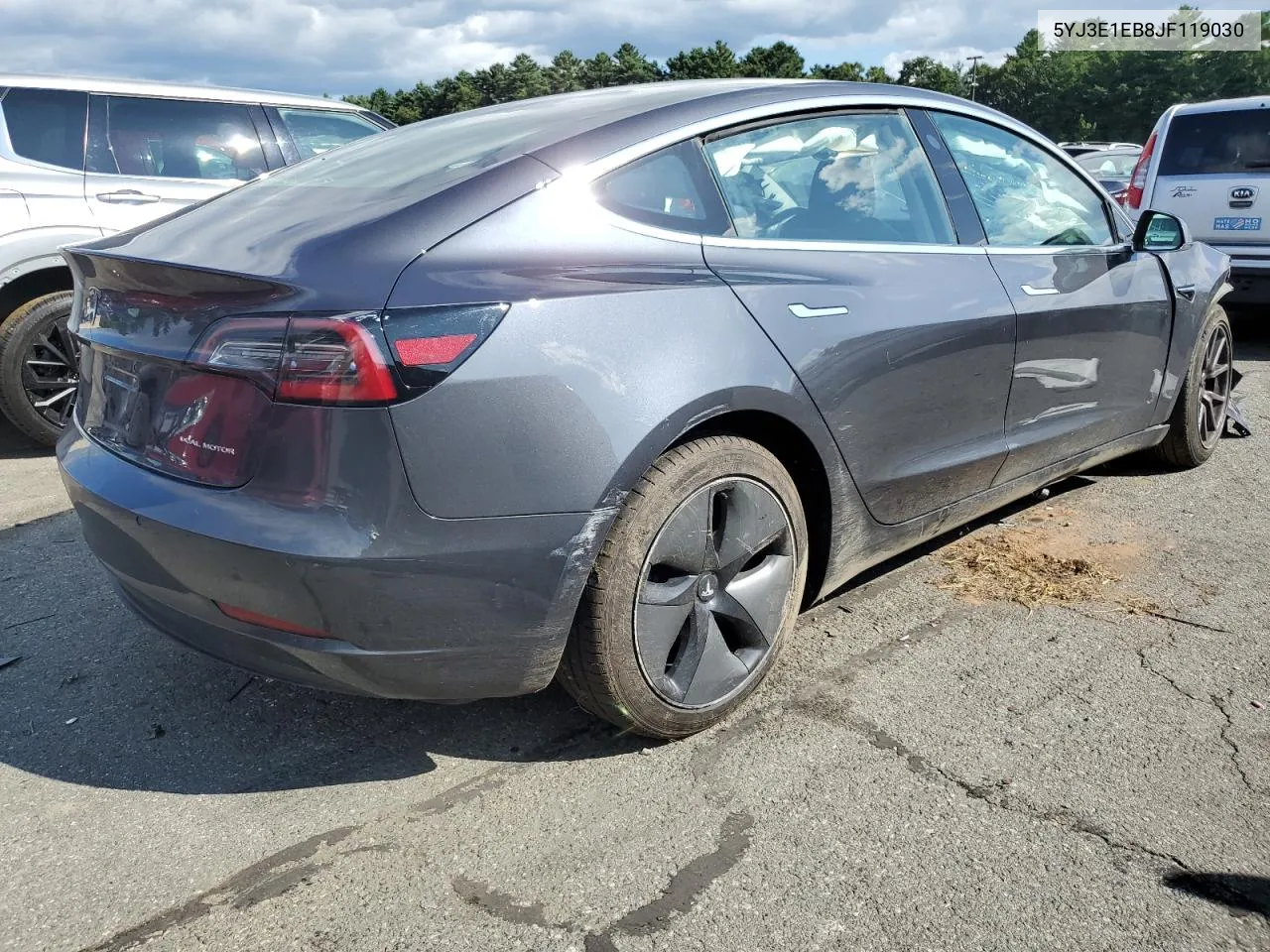 2018 Tesla Model 3 VIN: 5YJ3E1EB8JF119030 Lot: 68452744