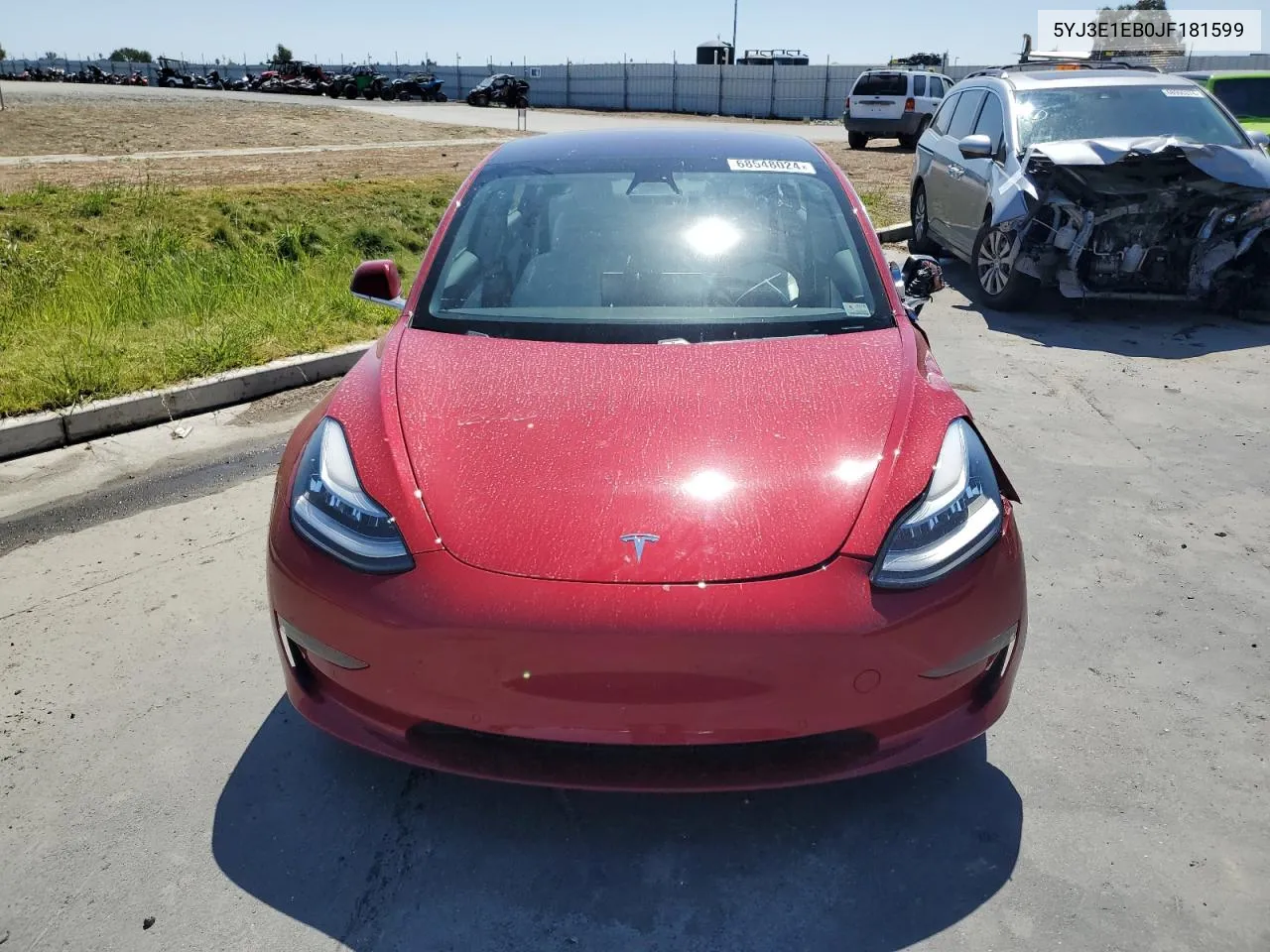 5YJ3E1EB0JF181599 2018 Tesla Model 3