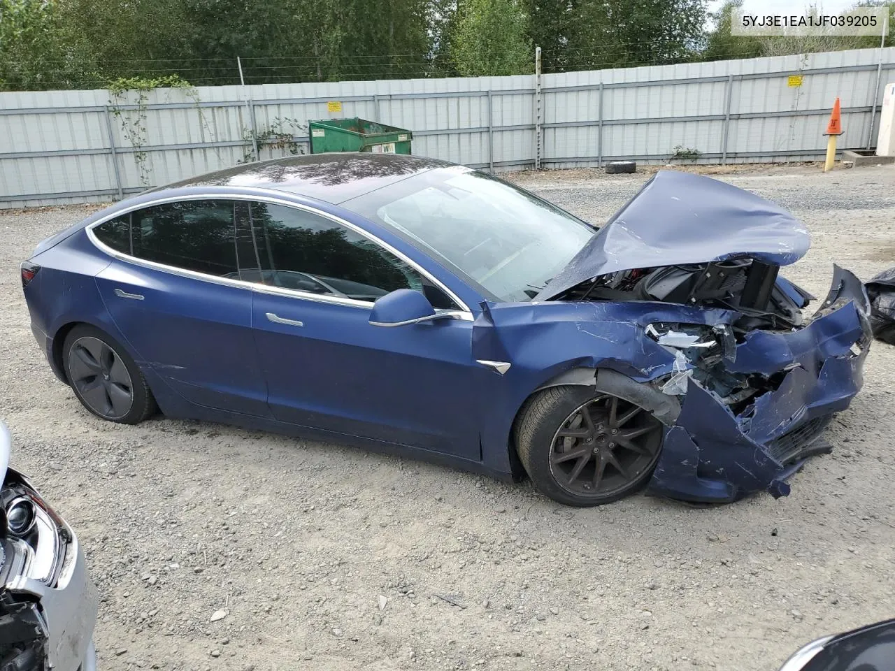 5YJ3E1EA1JF039205 2018 Tesla Model 3