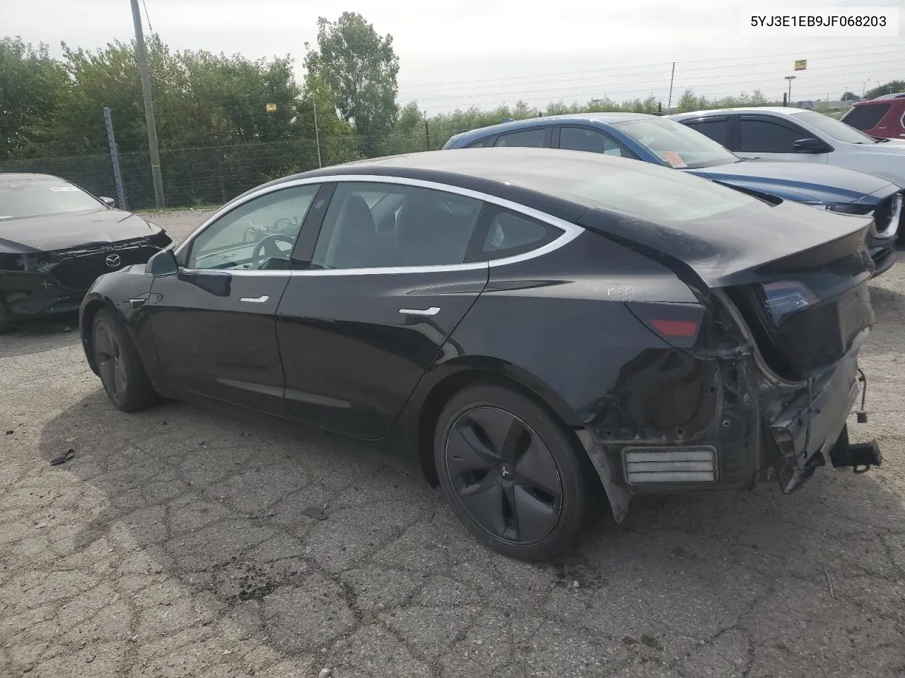 5YJ3E1EB9JF068203 2018 Tesla Model 3