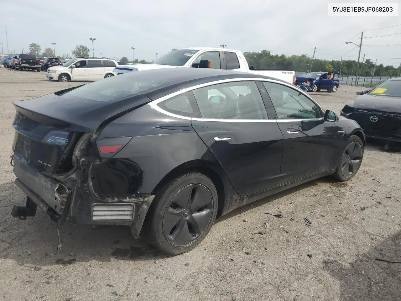 5YJ3E1EB9JF068203 2018 Tesla Model 3