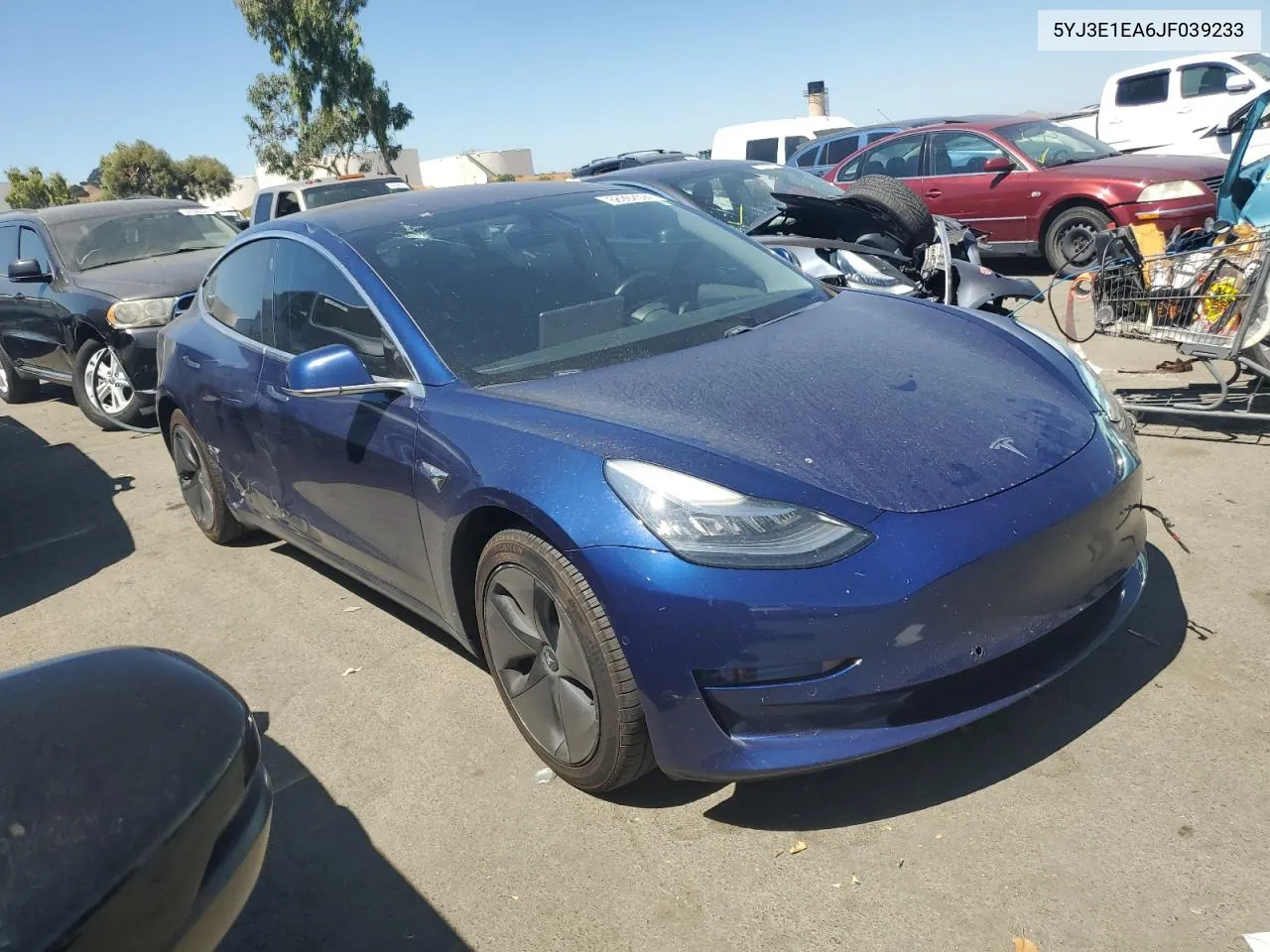 5YJ3E1EA6JF039233 2018 Tesla Model 3