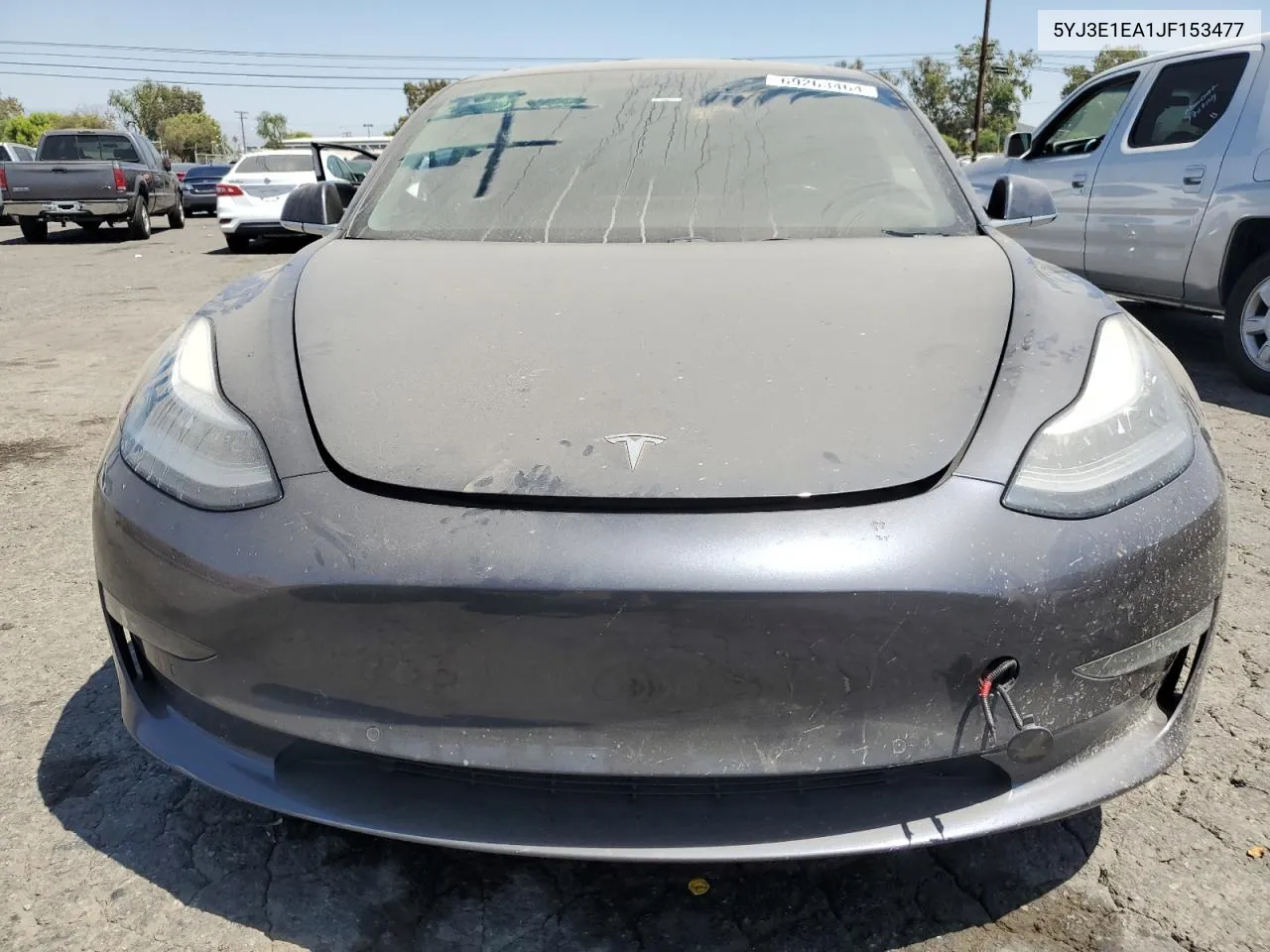 2018 Tesla Model 3 VIN: 5YJ3E1EA1JF153477 Lot: 69263464