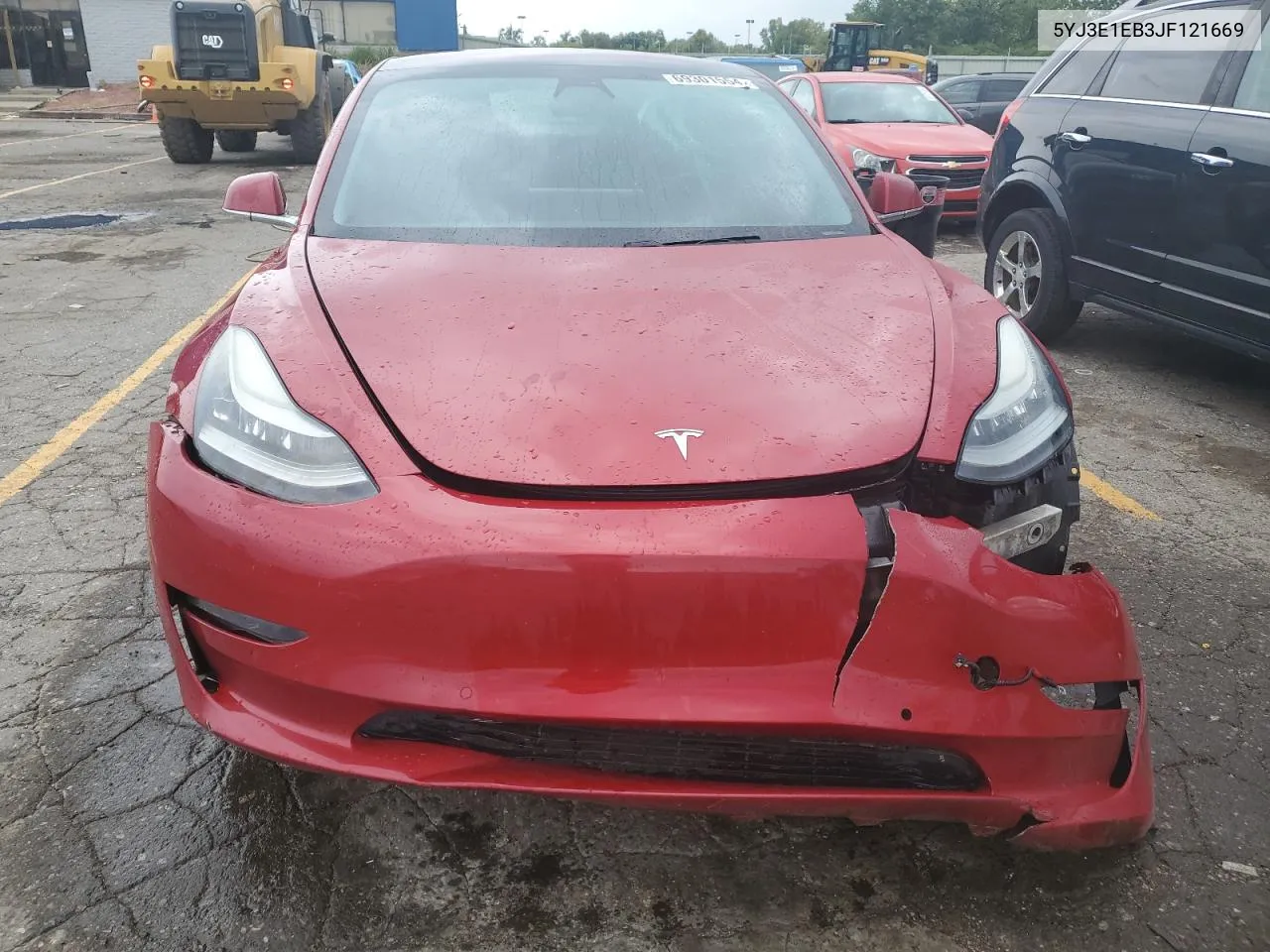 5YJ3E1EB3JF121669 2018 Tesla Model 3