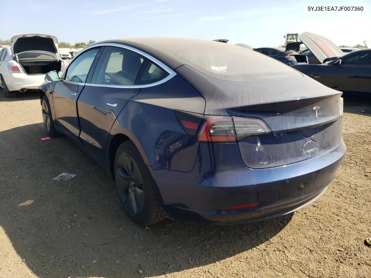 2018 Tesla Model 3 VIN: 5YJ3E1EA7JF007360 Lot: 69321374