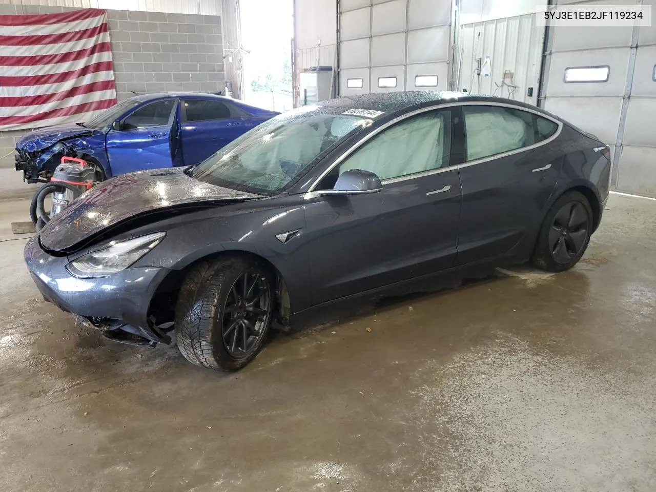 2018 Tesla Model 3 VIN: 5YJ3E1EB2JF119234 Lot: 69566144