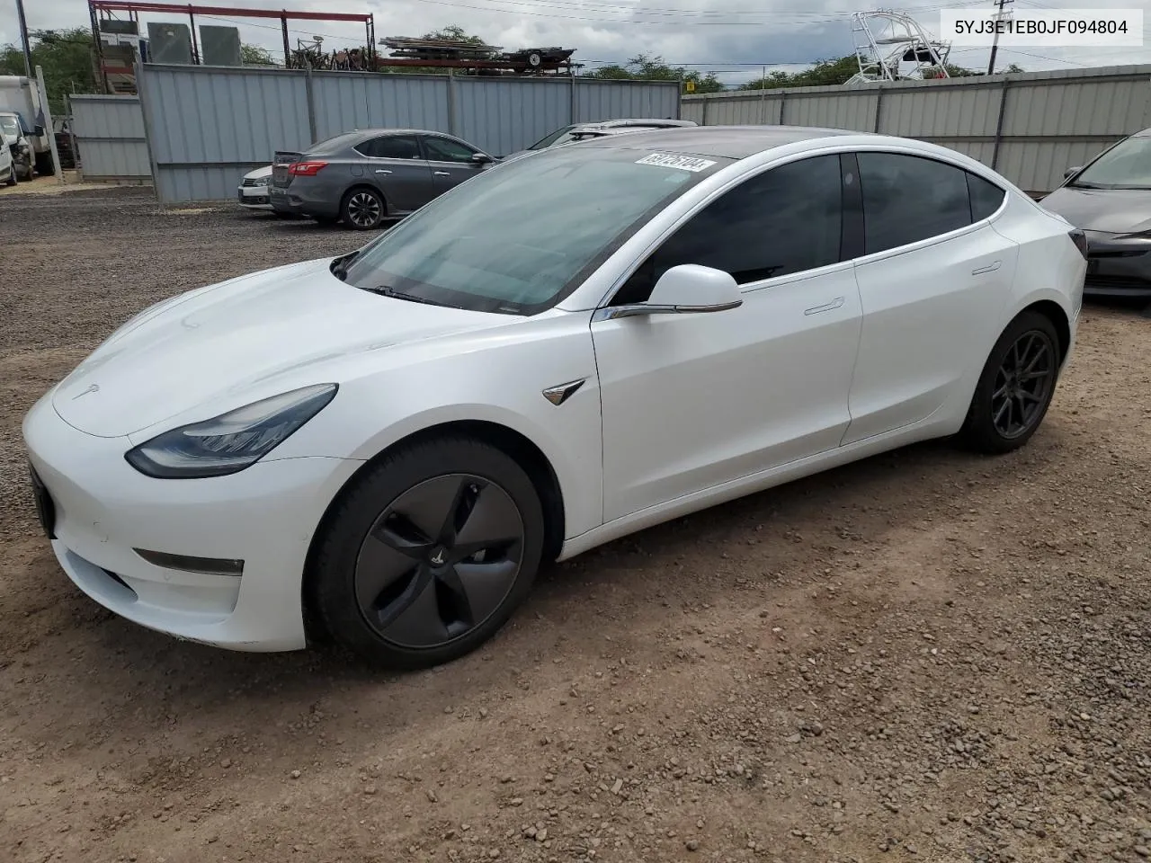 2018 Tesla Model 3 VIN: 5YJ3E1EB0JF094804 Lot: 69726104