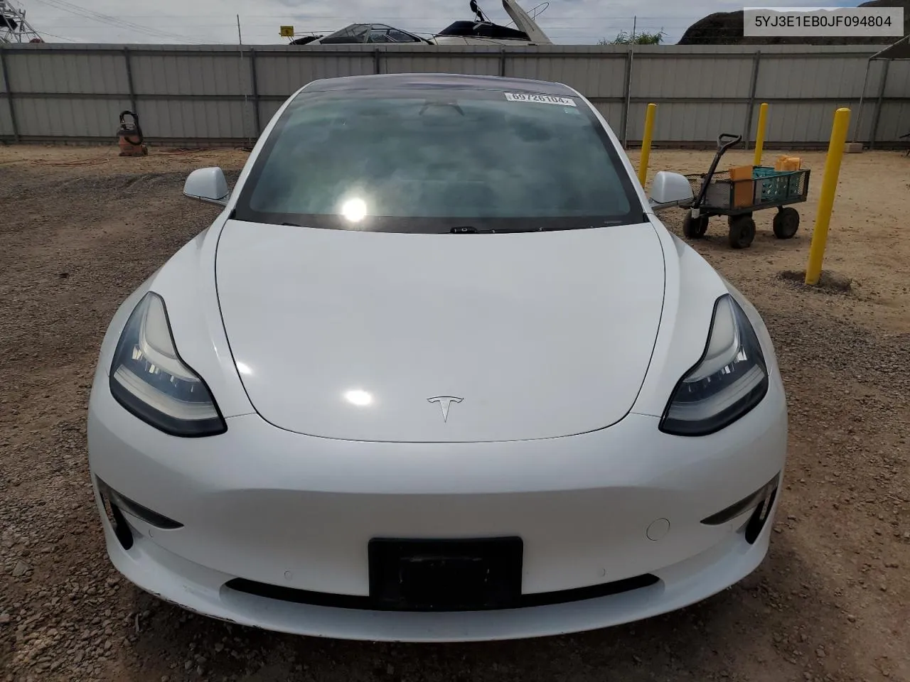 5YJ3E1EB0JF094804 2018 Tesla Model 3