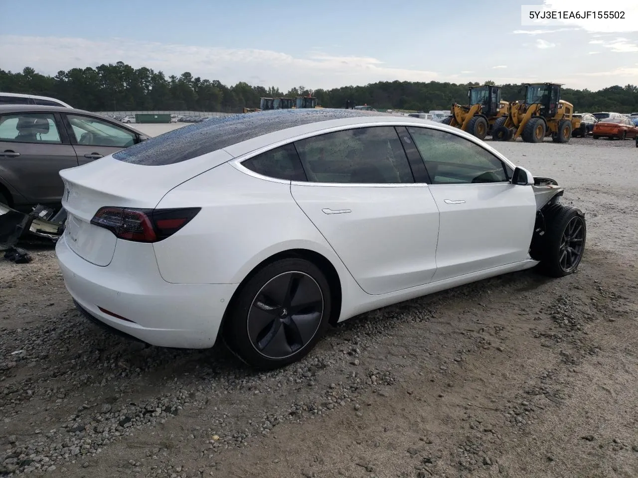 5YJ3E1EA6JF155502 2018 Tesla Model 3