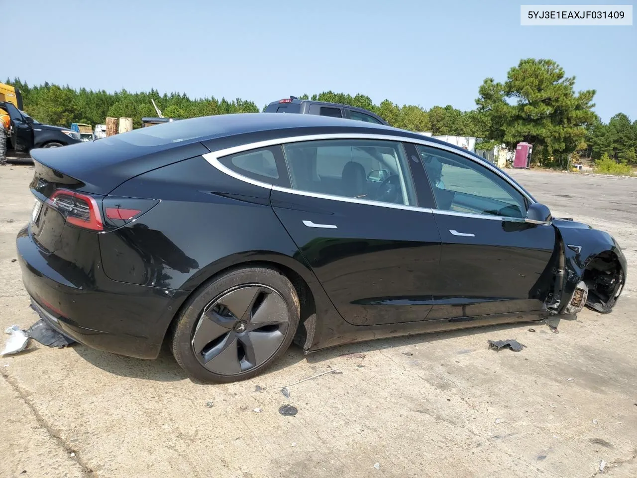 2018 Tesla Model 3 VIN: 5YJ3E1EAXJF031409 Lot: 69929084