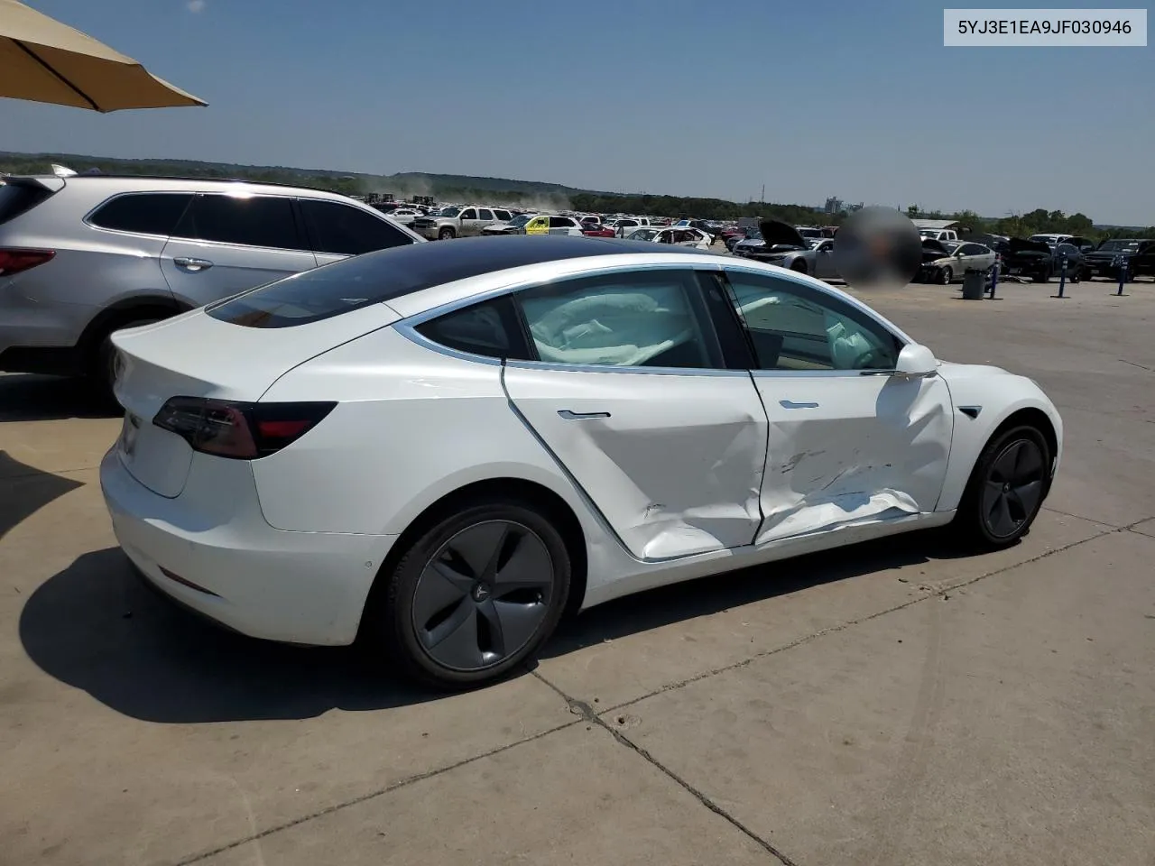 5YJ3E1EA9JF030946 2018 Tesla Model 3