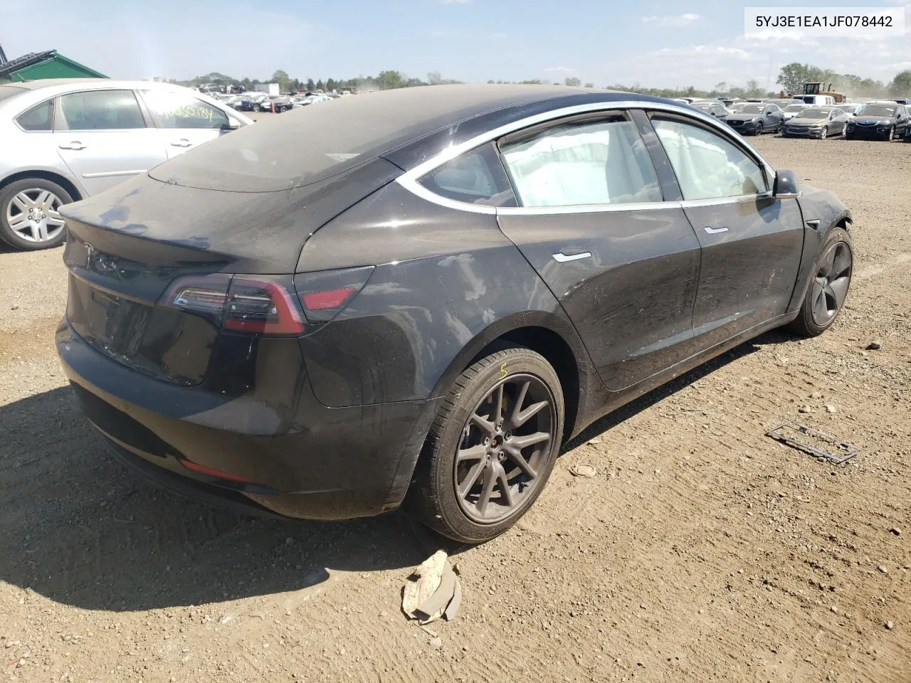 5YJ3E1EA1JF078442 2018 Tesla Model 3