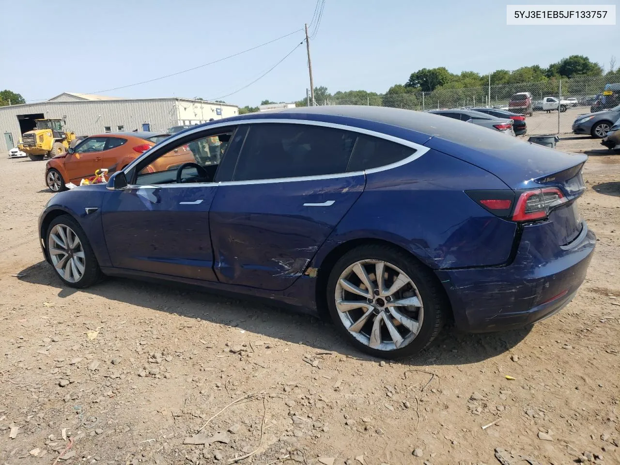 5YJ3E1EB5JF133757 2018 Tesla Model 3