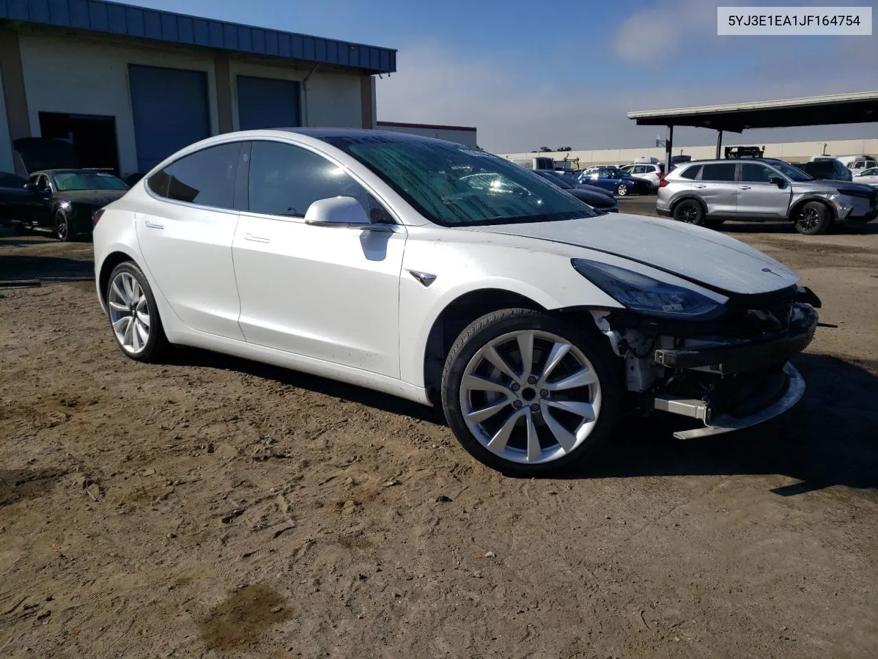 2018 Tesla Model 3 VIN: 5YJ3E1EA1JF164754 Lot: 70007454