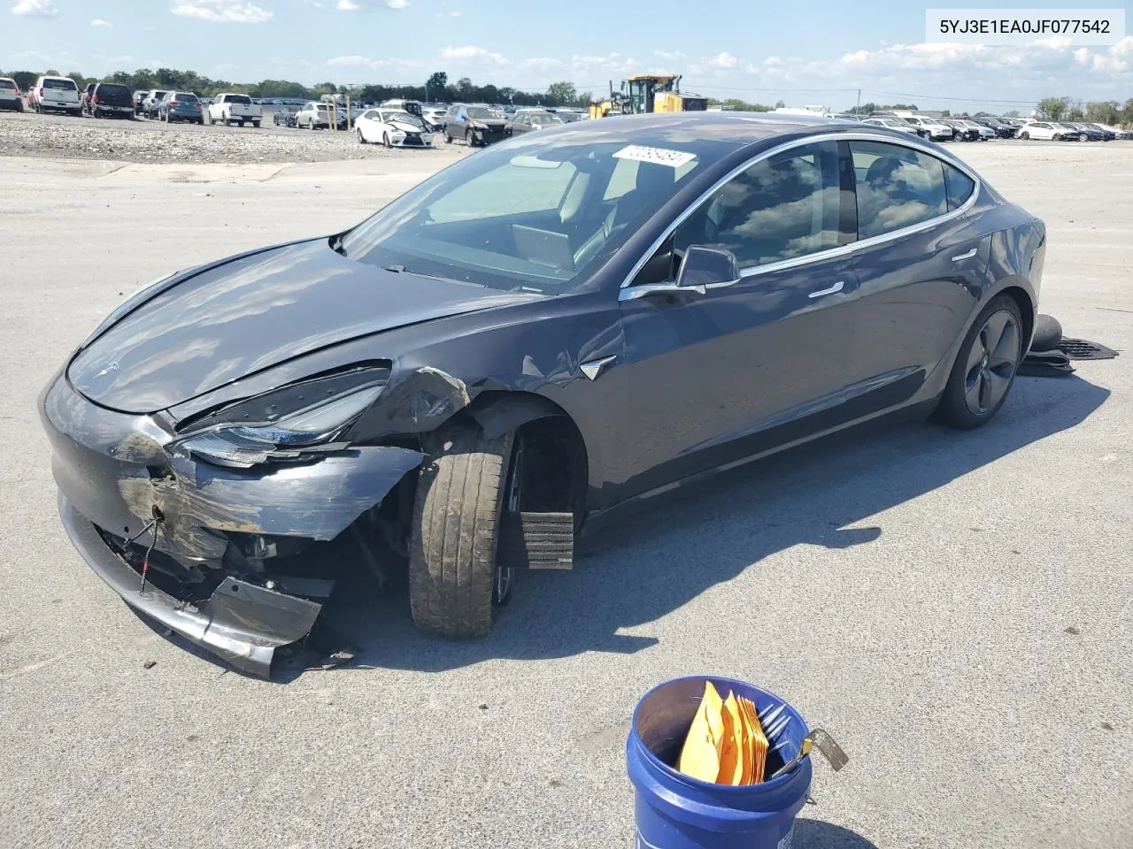 5YJ3E1EA0JF077542 2018 Tesla Model 3