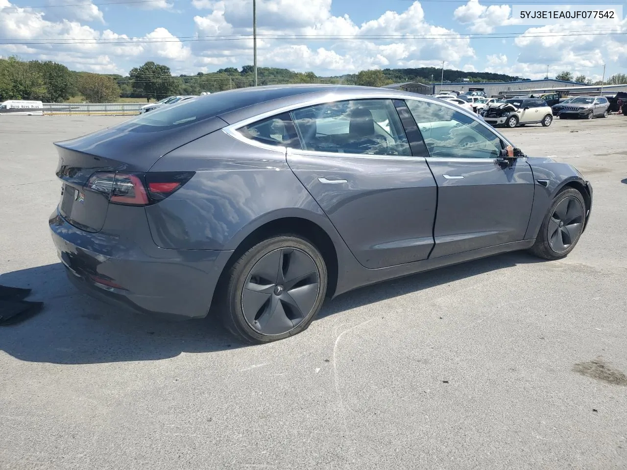 5YJ3E1EA0JF077542 2018 Tesla Model 3