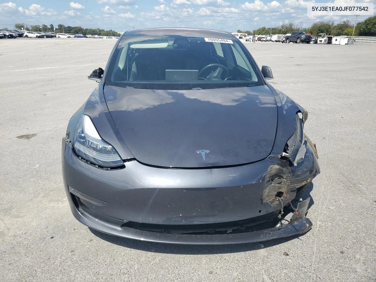 5YJ3E1EA0JF077542 2018 Tesla Model 3