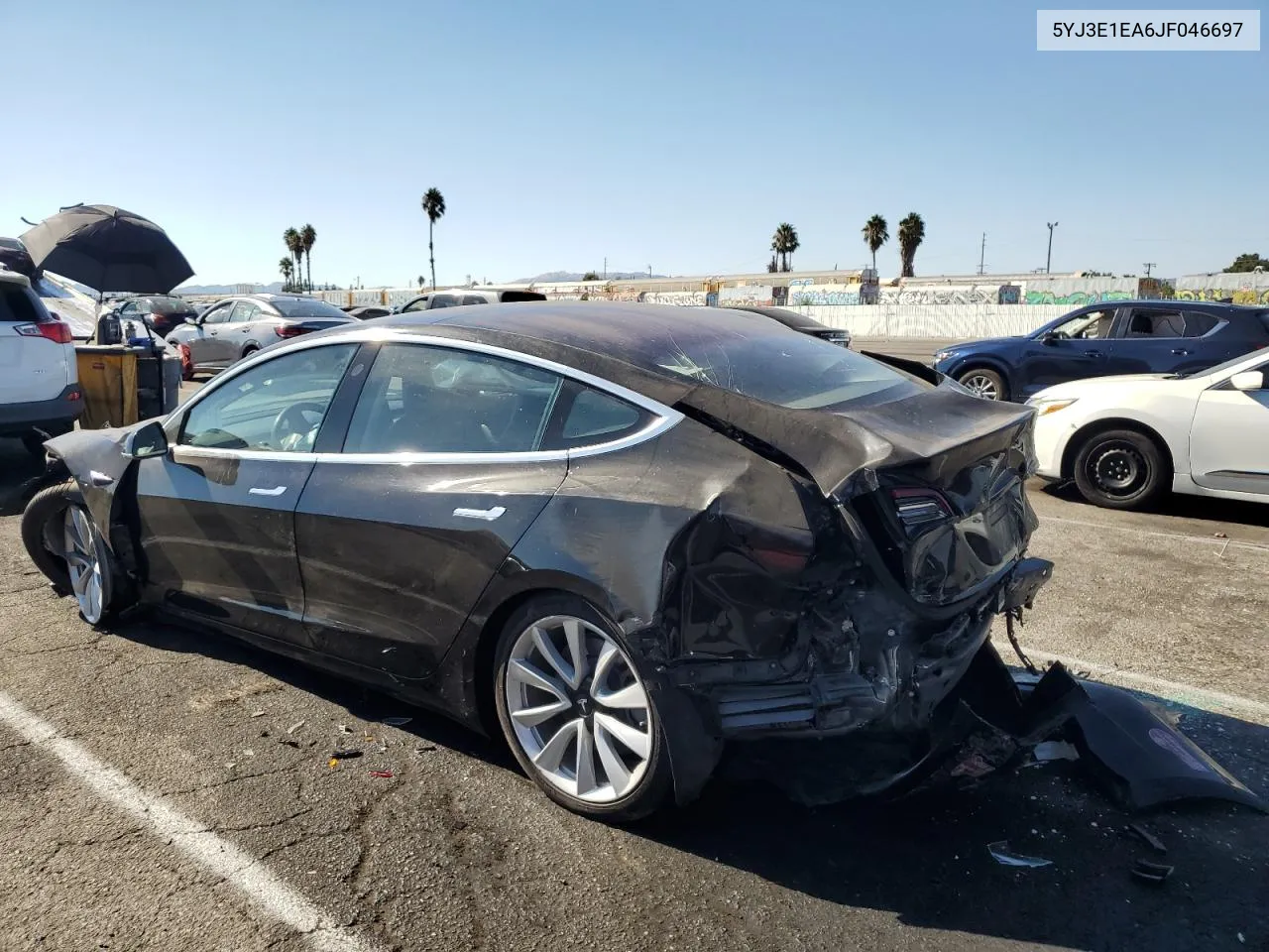 5YJ3E1EA6JF046697 2018 Tesla Model 3