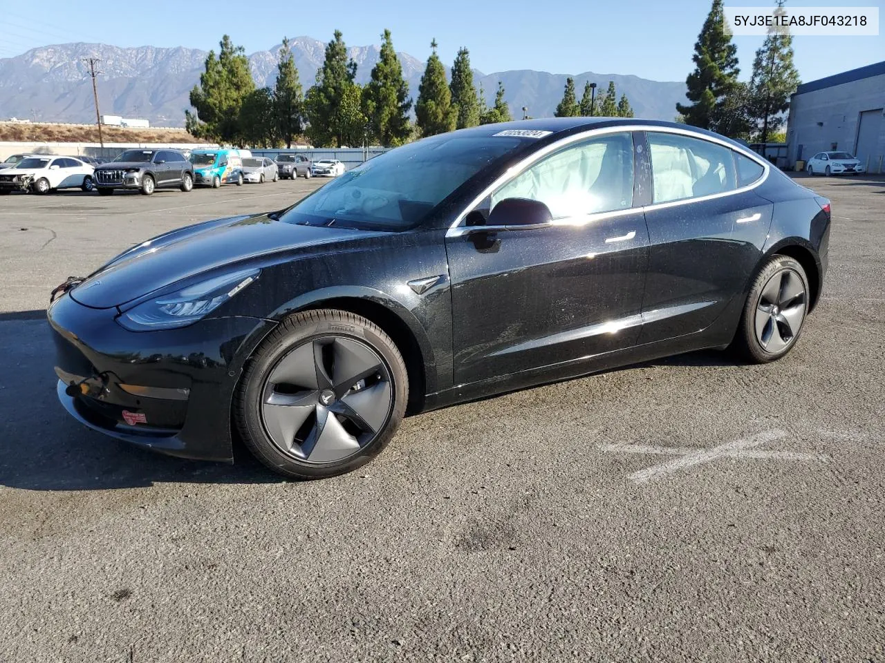 2018 Tesla Model 3 VIN: 5YJ3E1EA8JF043218 Lot: 70253024