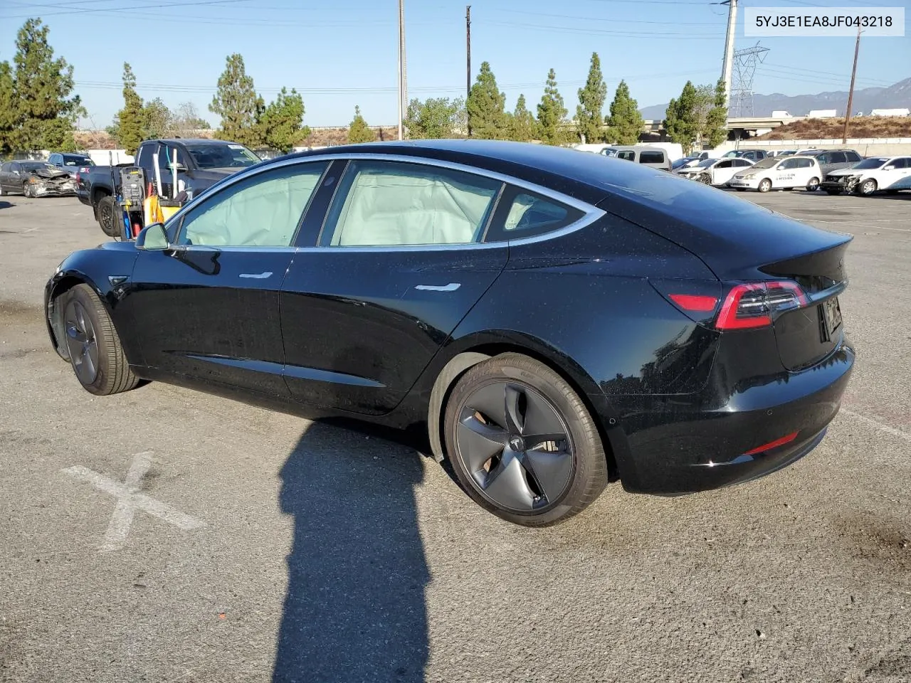 2018 Tesla Model 3 VIN: 5YJ3E1EA8JF043218 Lot: 70253024