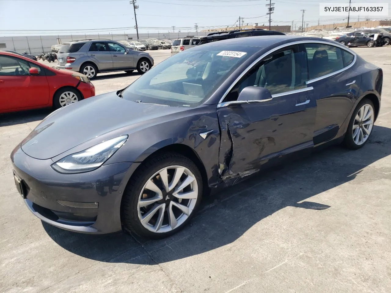 5YJ3E1EA8JF163357 2018 Tesla Model 3