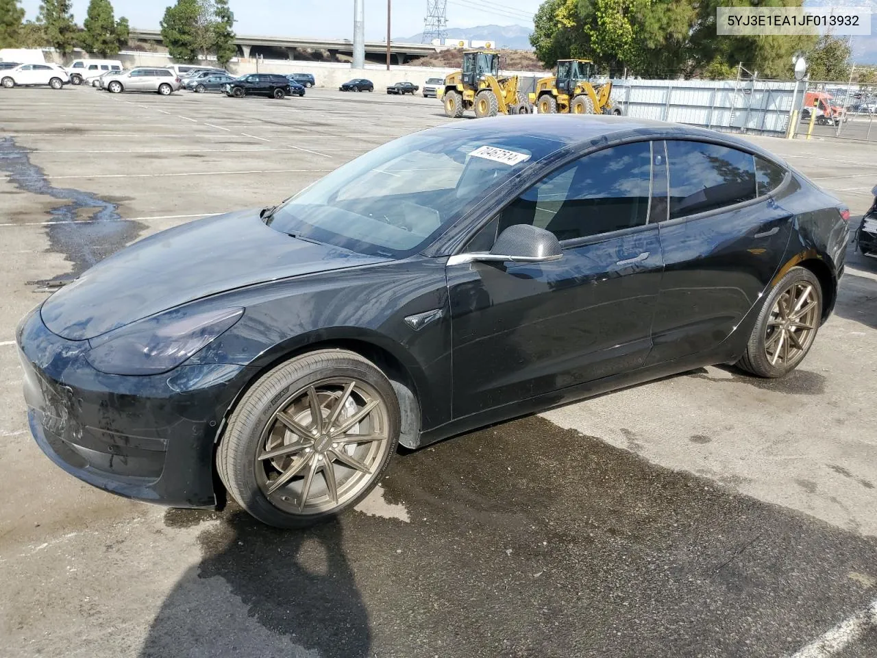 2018 Tesla Model 3 VIN: 5YJ3E1EA1JF013932 Lot: 70467514