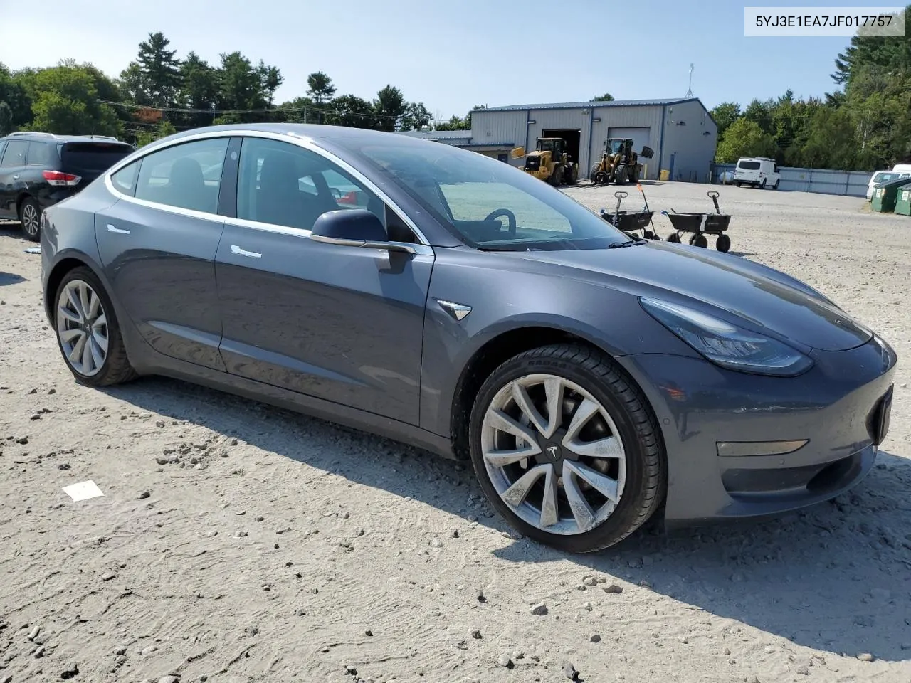 2018 Tesla Model 3 VIN: 5YJ3E1EA7JF017757 Lot: 70475834