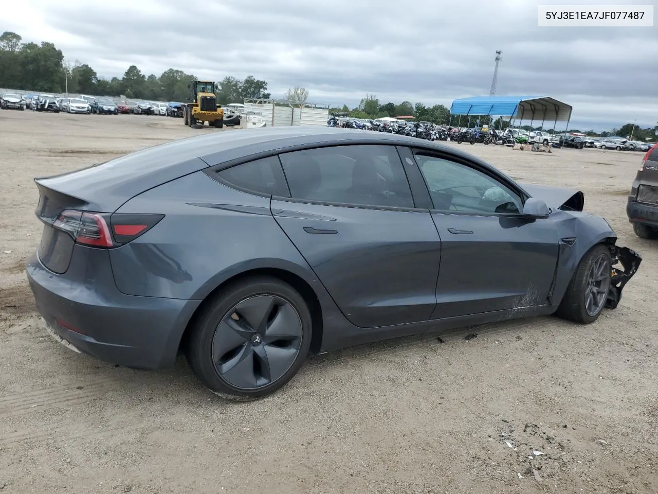 5YJ3E1EA7JF077487 2018 Tesla Model 3