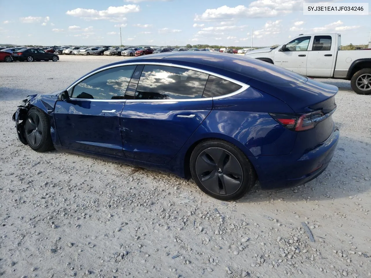 2018 Tesla Model 3 VIN: 5YJ3E1EA1JF034246 Lot: 70874074