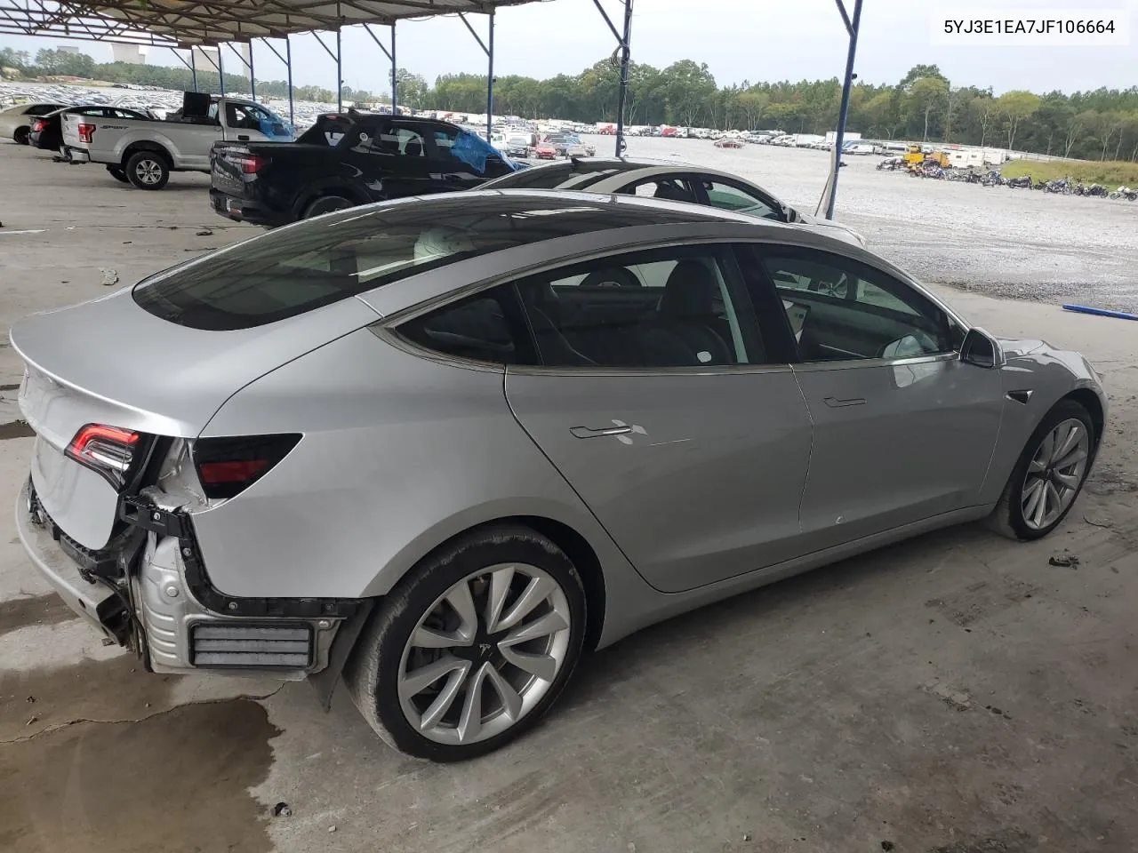 2018 Tesla Model 3 VIN: 5YJ3E1EA7JF106664 Lot: 70895794