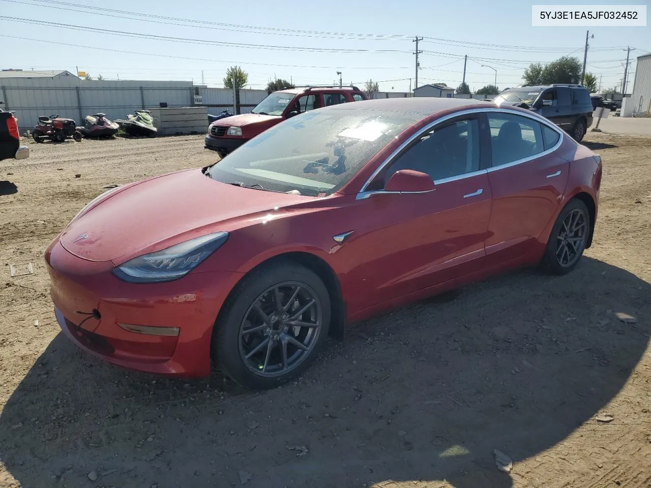 2018 Tesla Model 3 VIN: 5YJ3E1EA5JF032452 Lot: 70980414