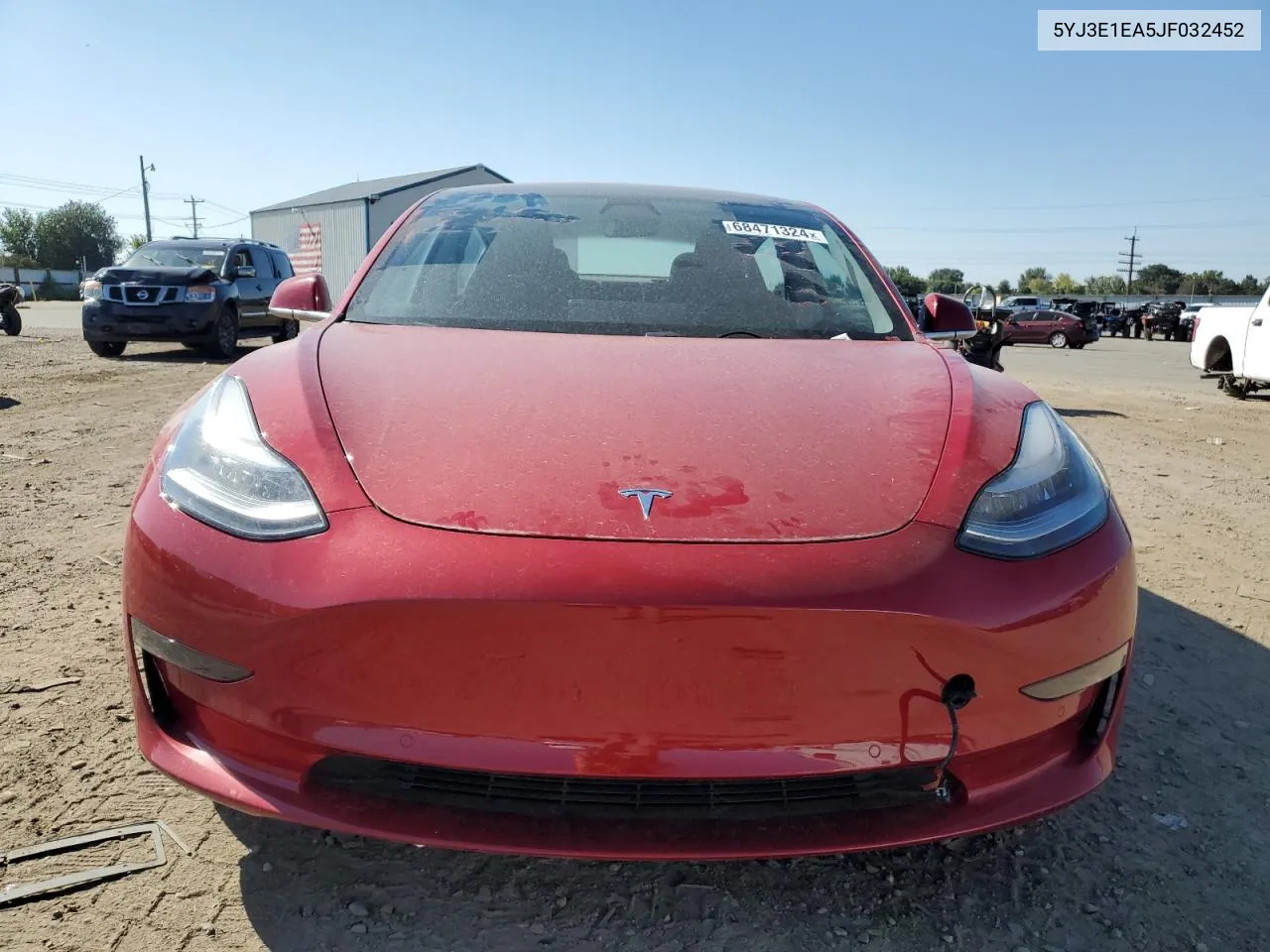 5YJ3E1EA5JF032452 2018 Tesla Model 3