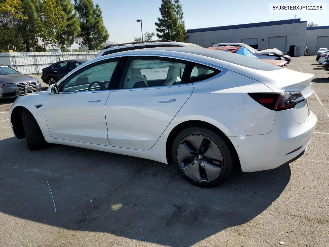 2018 Tesla Model 3 VIN: 5YJ3E1EBXJF122298 Lot: 71105934