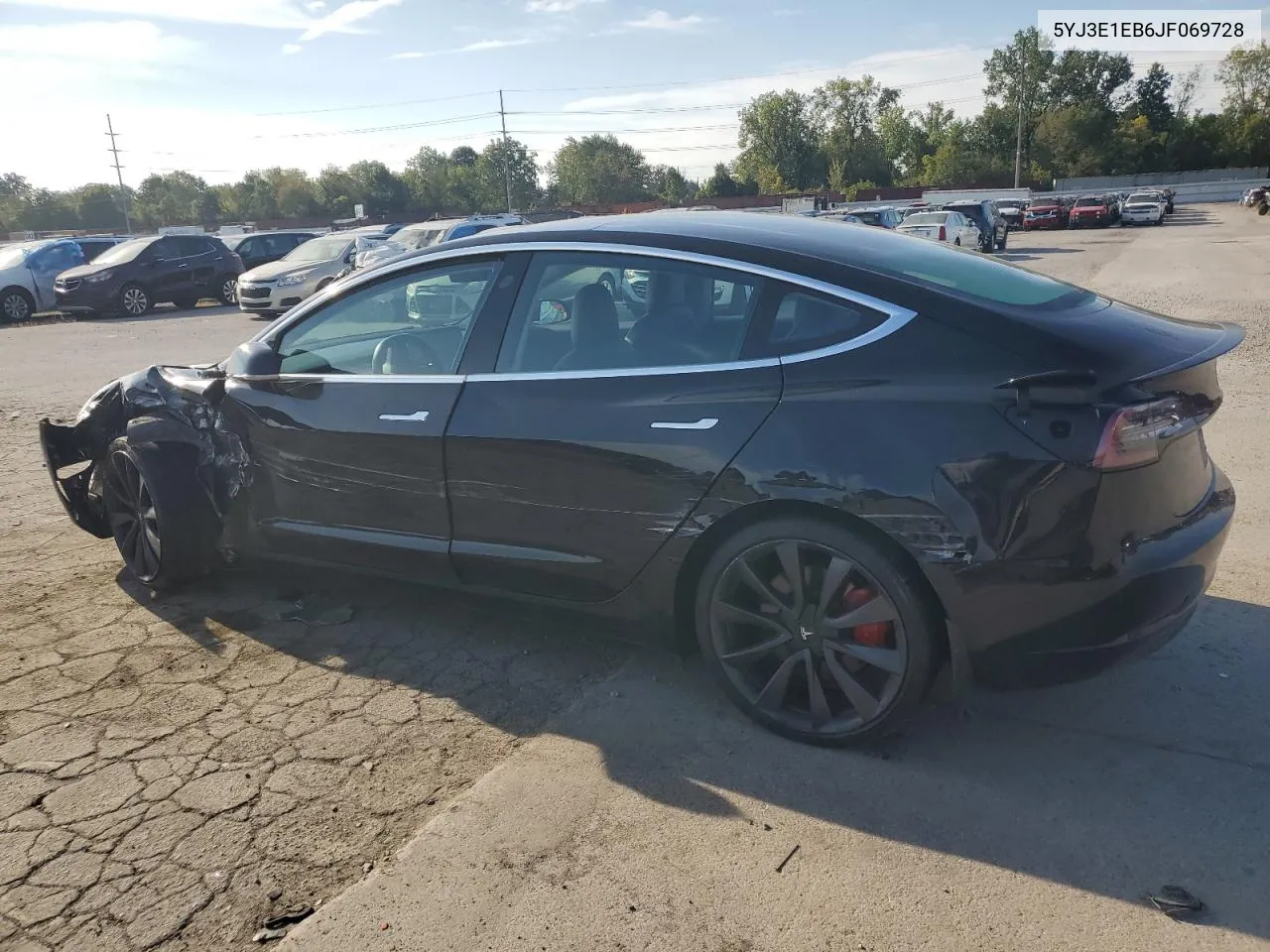 5YJ3E1EB6JF069728 2018 Tesla Model 3