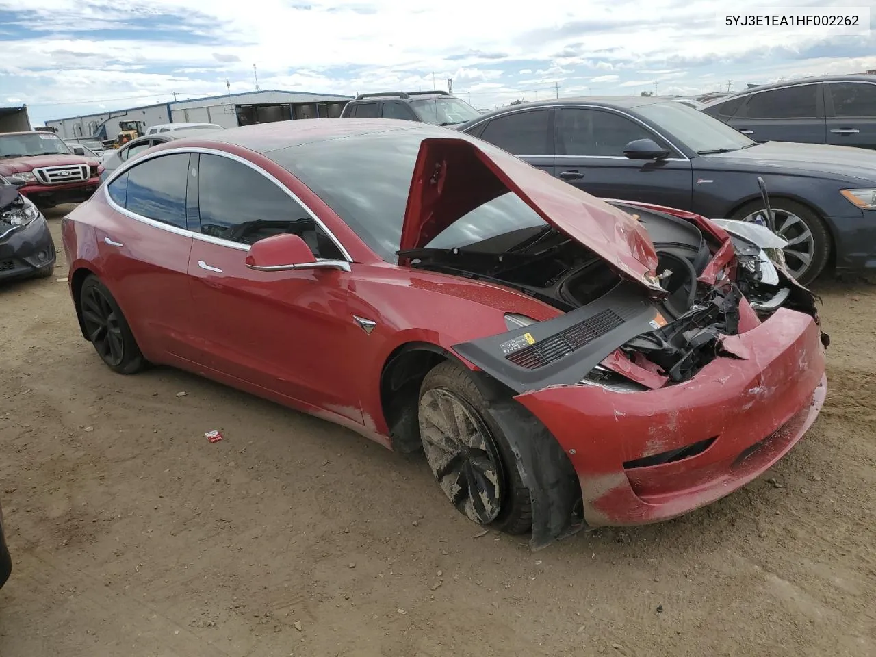 5YJ3E1EA1HF002262 2018 Tesla Model 3