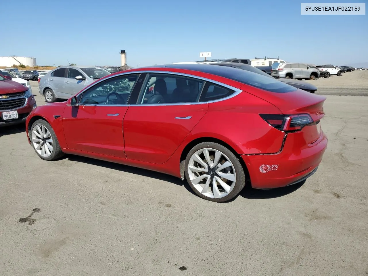 2018 Tesla Model 3 VIN: 5YJ3E1EA1JF022159 Lot: 71318304