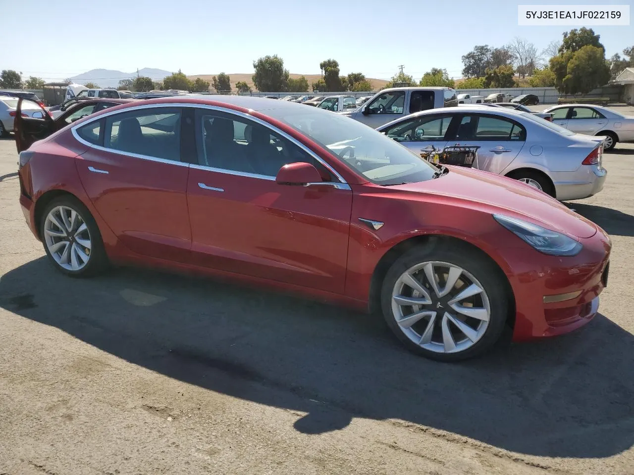 5YJ3E1EA1JF022159 2018 Tesla Model 3