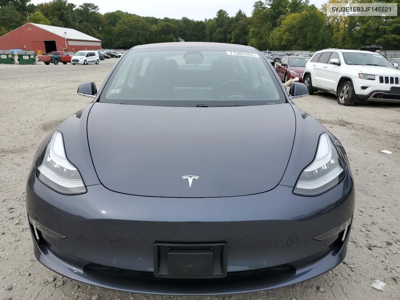 2018 Tesla Model 3 VIN: 5YJ3E1EB3JF145521 Lot: 71382304