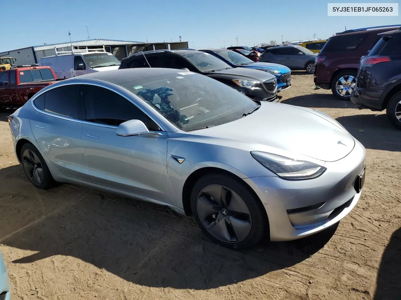 2018 Tesla Model 3 VIN: 5YJ3E1EB1JF065263 Lot: 71426884