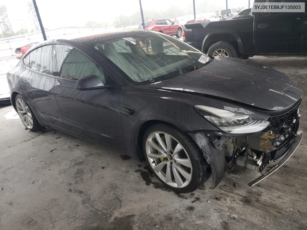 5YJ3E1EB8JF135003 2018 Tesla Model 3